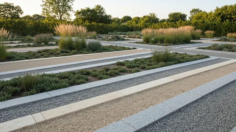 Bordures en pierre et tendances de design extérieur