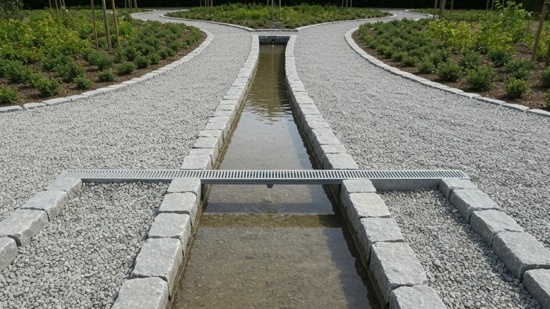 Bordures en pierre pour le drainage : fonction et besoin