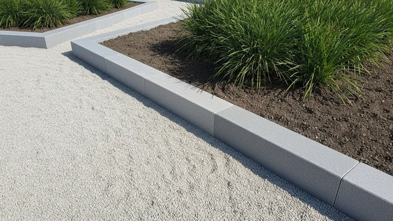 Bordures en quartzite : style et résistance